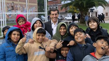 Sadir inauguró nuevo polideportivo en barrio El Chingo