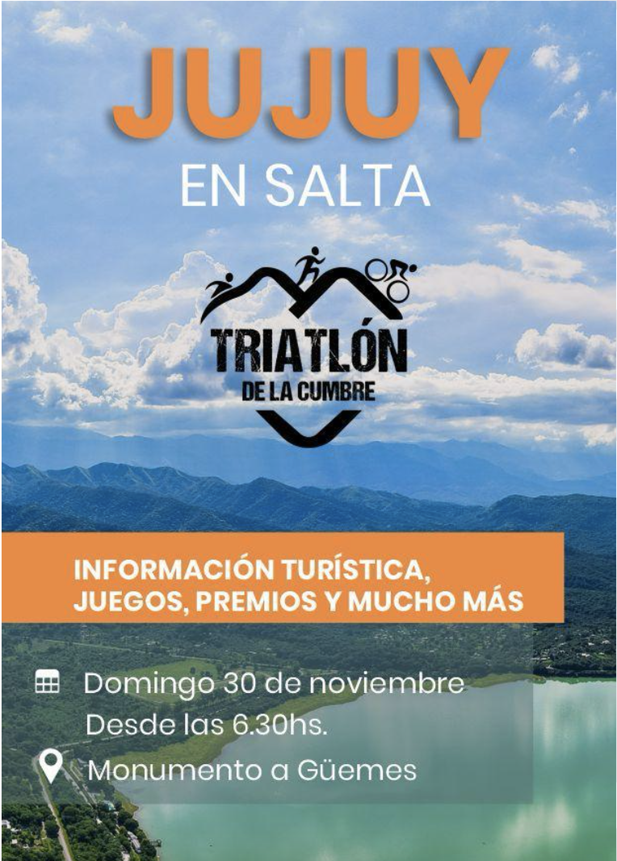 Turismo: Jujuy llevará su magia turística al Triatlón de la Cumbre en Salta