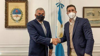 Gerardo Morales con Xavier Martínez