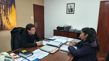 El ministro de Hacienda se reunió con la comisionada de Abralaite