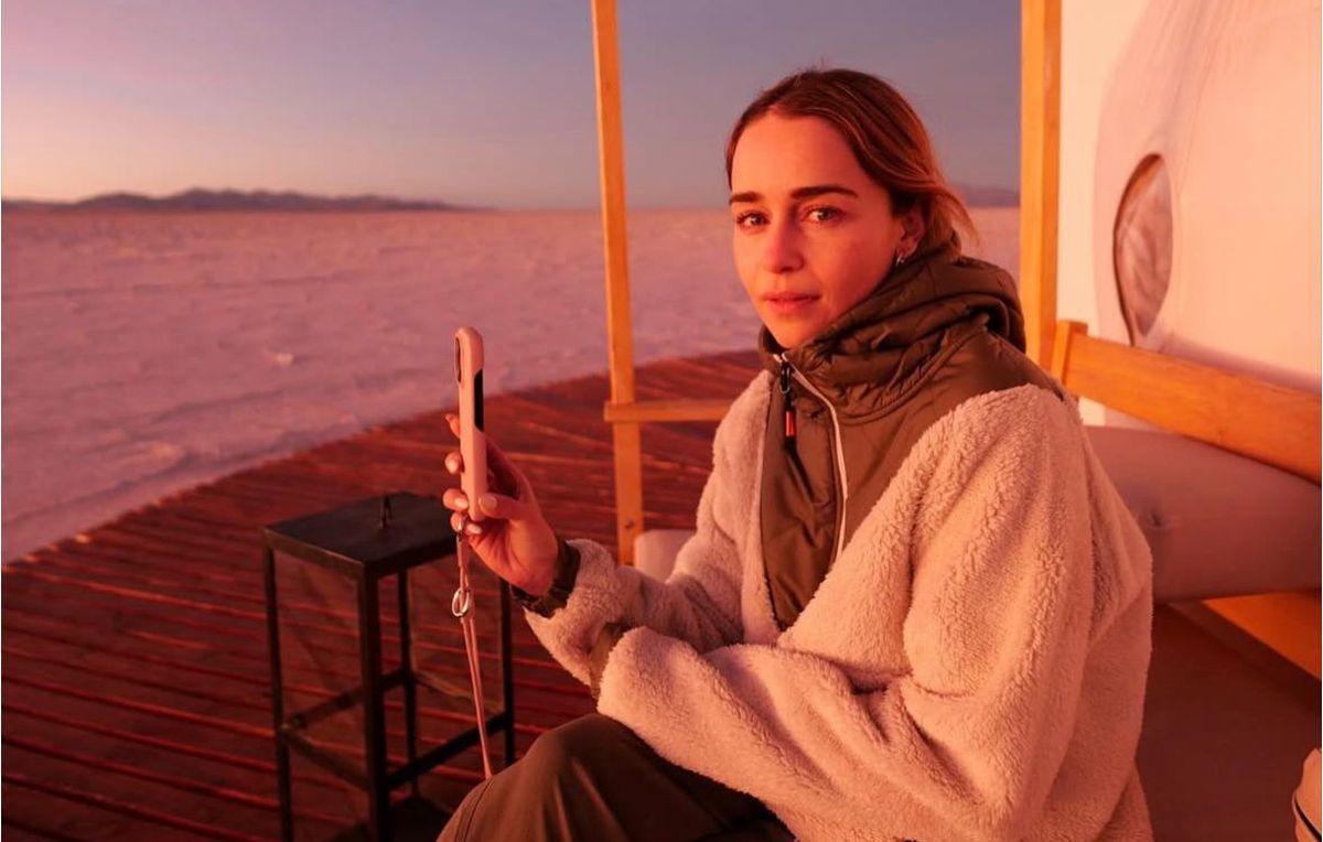 Emilia Clarke, de Game of Thrones, estuvo en Jujuy