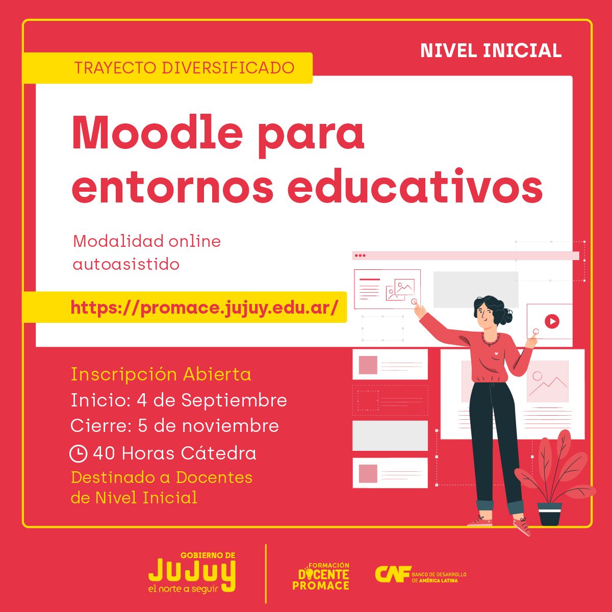 Habilitan inscripcin a cursos gratuitos y con puntaje para toda la docencia de la provincia