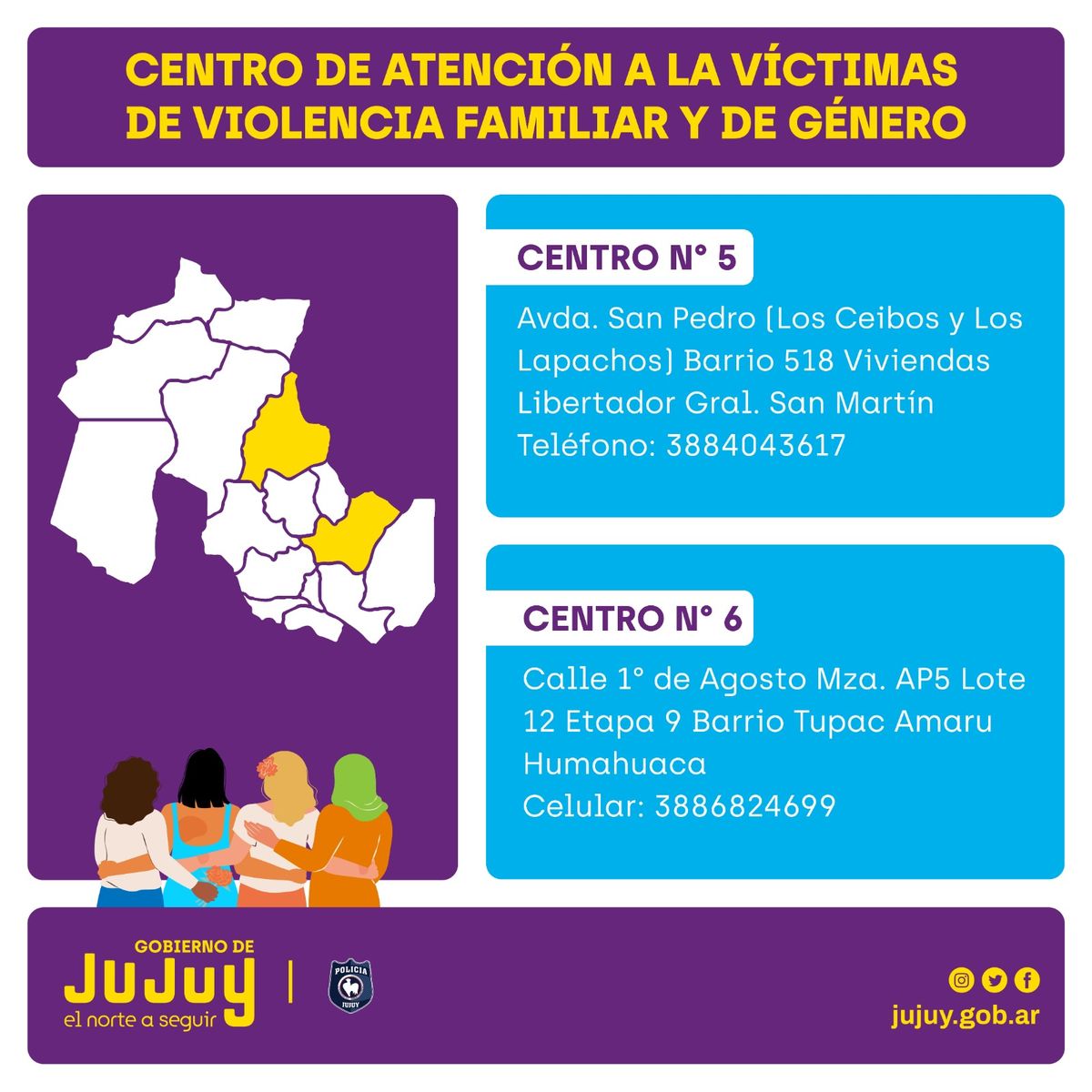 Ministerio de Seguridad: Atención permanente en espacios de contención a víctimas de violencia familiar y de género