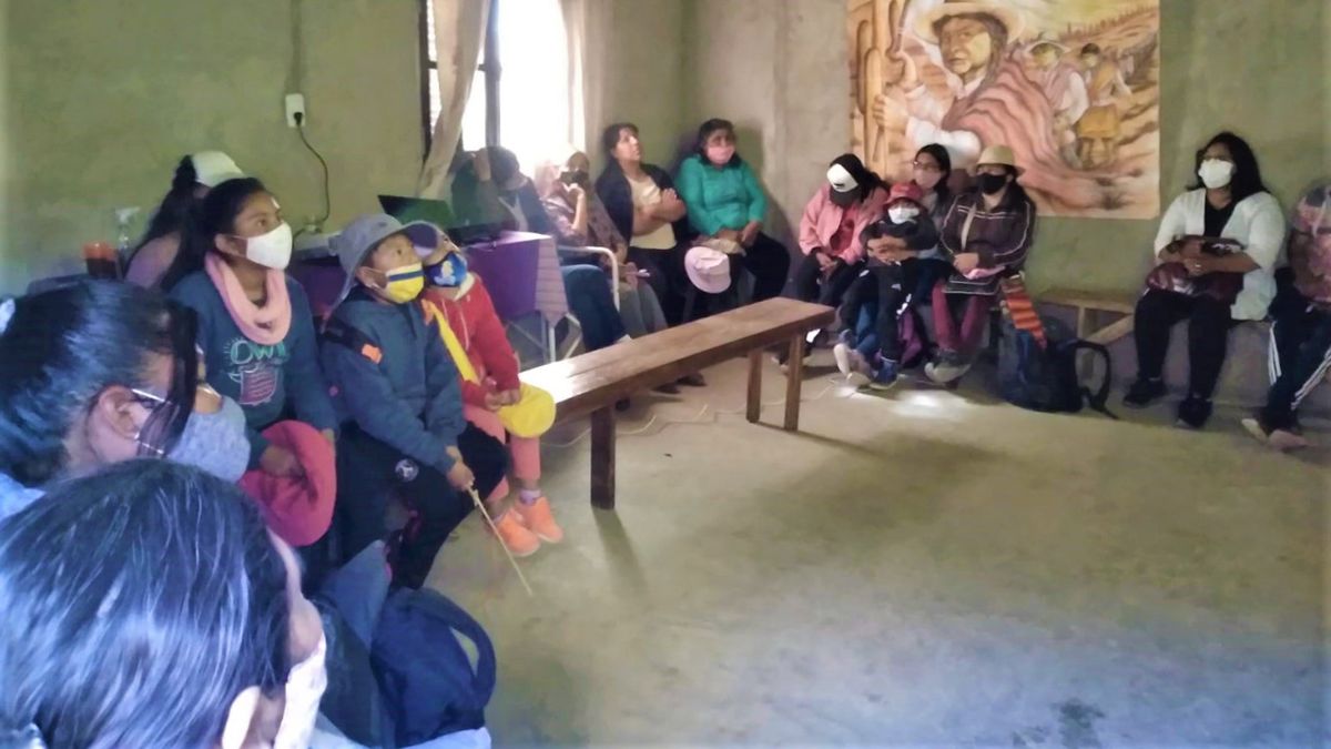 Segundo encuentro del Círculo de Mujeres en Ticaguayoc