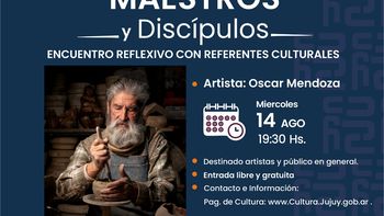 cultura presentara al artesano oscar mendoza