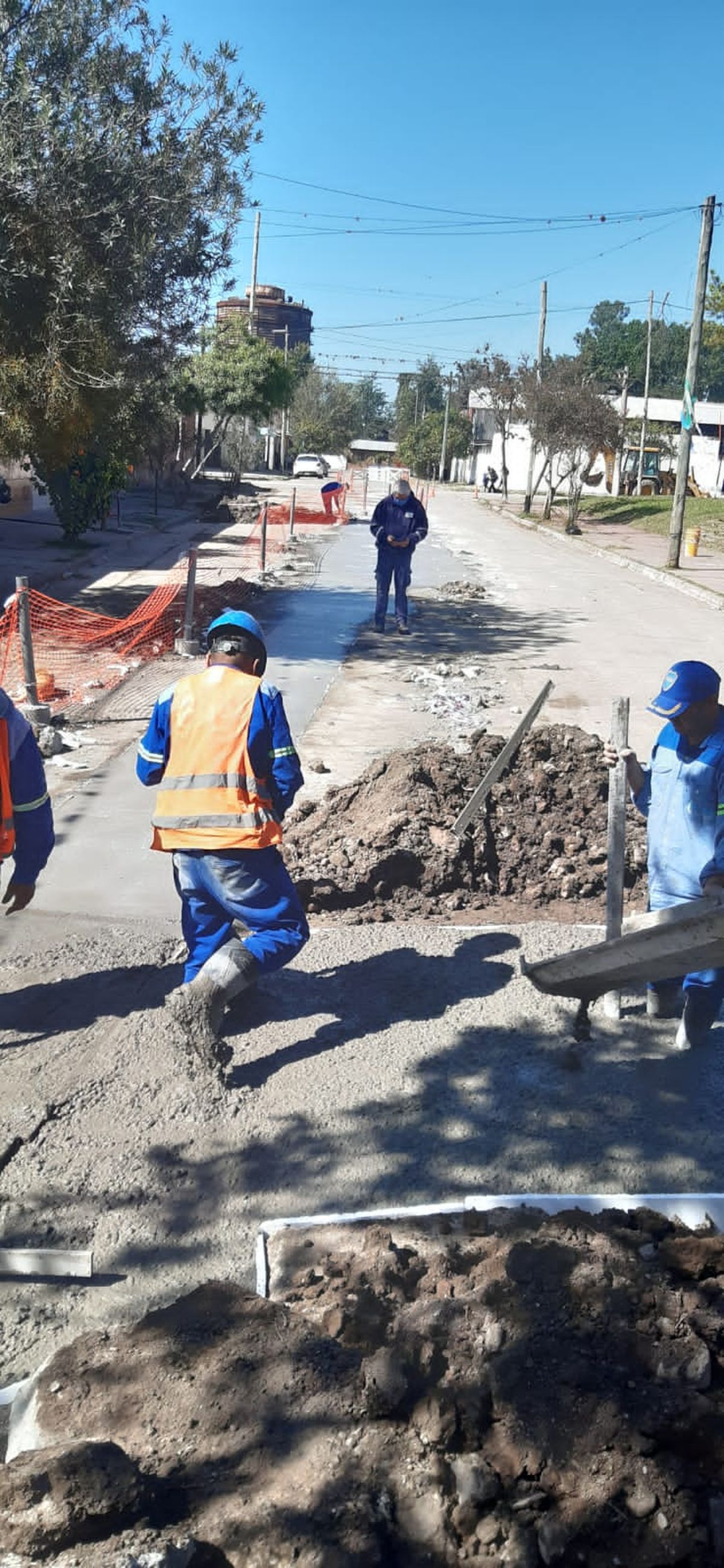 Agua Potable de Jujuy continúa la reparación de calzada en arterias de Palpalá