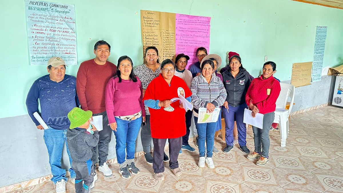 Reunión de trabajo junto a comunidad aborigen de Santo Domingo Pueblo Kolla