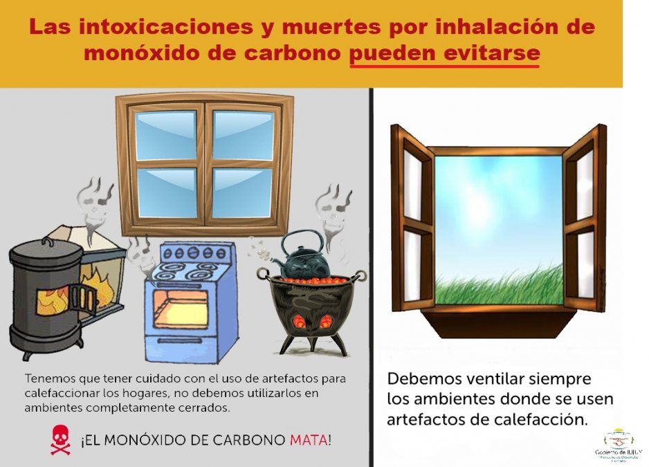 Consejos útiles para evitar el riesgo de intoxicación con monóxido de carbono