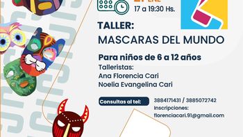 taller de mascaras del mundo para ninos: una invitacion especial a vivir una experiencia artistica