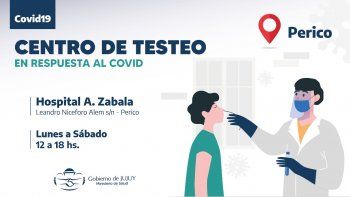centro de testeo inicia la atencion en perico