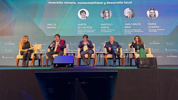 Abud destacó el potencial minero de Jujuy en ArMinera 2025
