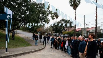Impusieron el nombre de León Rabbi Baldi a una calle de Los Perales