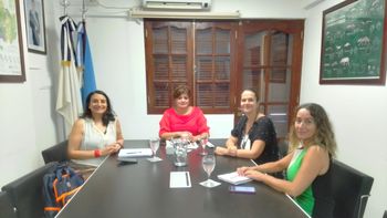 Cambio climático y migraciones: Reunión de María Inés Zigarán y expertas del Proyecto Migraciones Ambientales en el Gran Chaco.