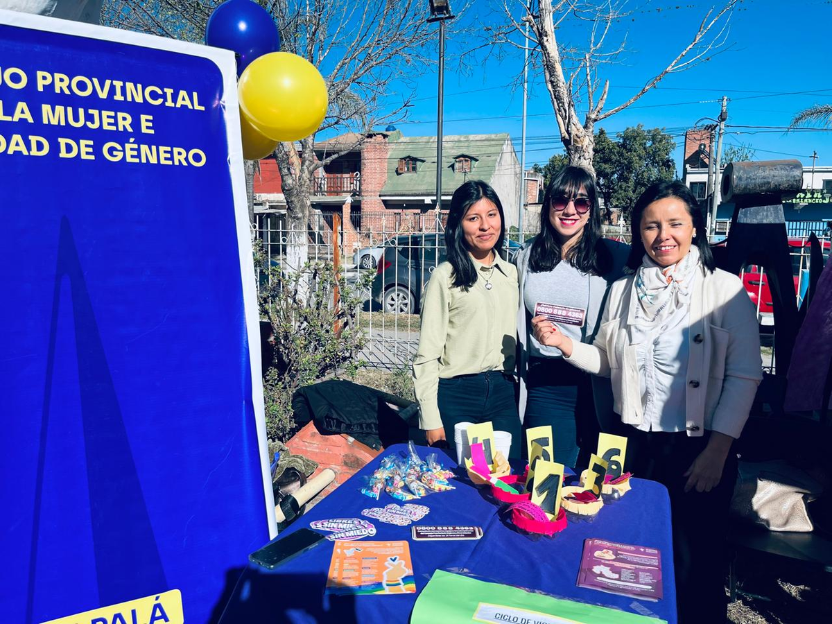 Palpalá: prevención de la violencia de género junto al Hospital Gallardo Palpalá: prevención de la violencia de género junto al Hospital Gallardo