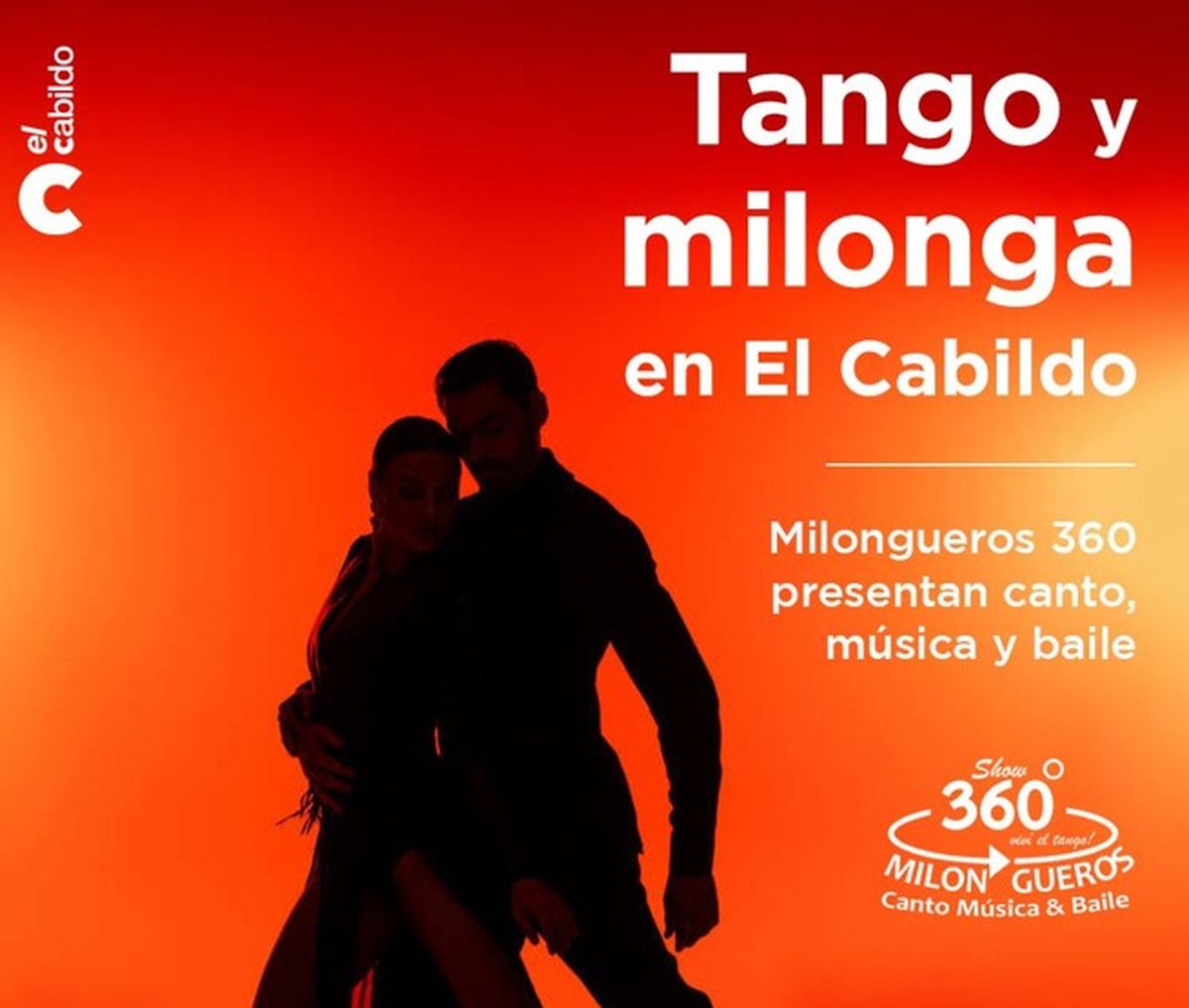 Tango y milonga en vivo en el Cabildo