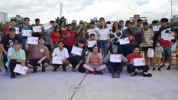 gran convocatoria en el primer encuentro estudiantil de freestyle
