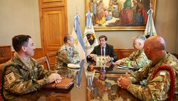 Las autoridades del Ejército Argentino en Jujuy y Salta visitaron al gobernador Sadir