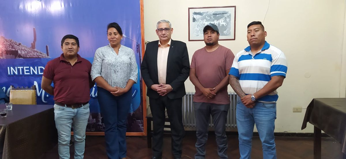 Ministro de Seguridad; Guillermo Corro mantuvo una reunión con el Intendente Municipal de Humahuaca. 