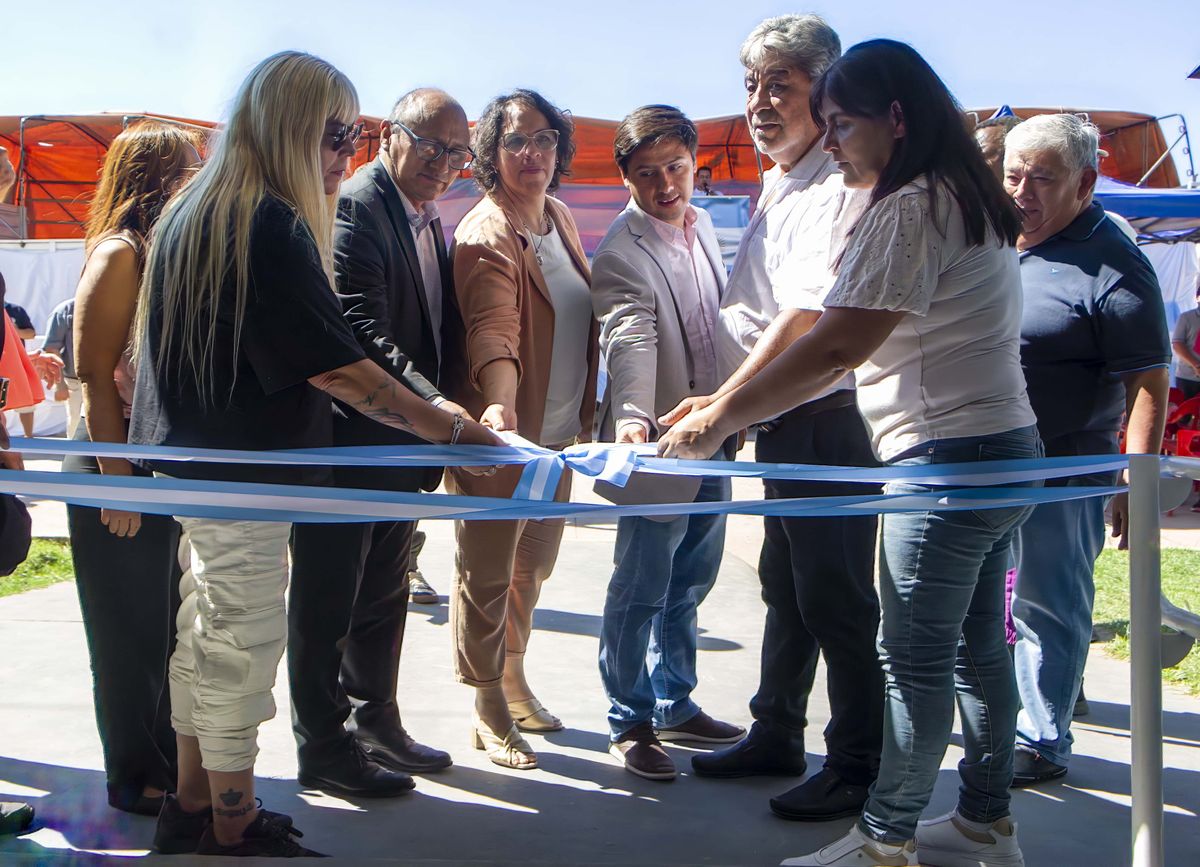 Se inauguró la Escuela de Configuraciones de Apoyo Nº16 en Caimancito