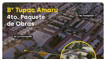 Ya se conocieron ofertas para el 1er. y 4to. de nueve paquetes de obras previstas par el B° Tupac Amaru.