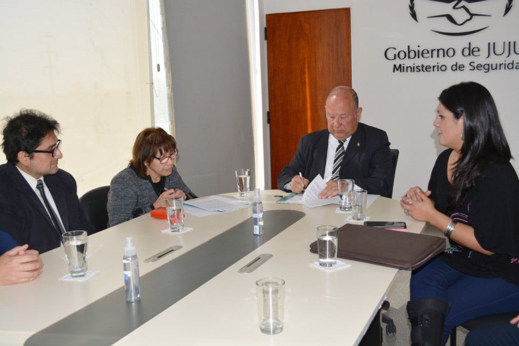 El Ministerio de Seguridad y la Oficina Anticorrupción de Jujuy firmaron un convenio de cooperación con el fin de articular acciones preventivas