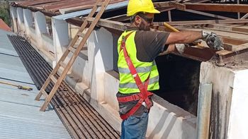 Iniciaron obras en la Escuela N° 54 de San Vicente