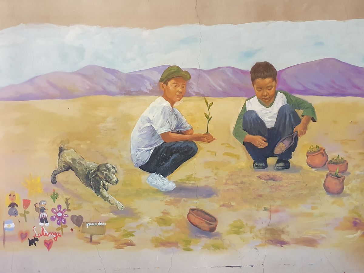 Se inauguró el primer Corredor de Murales en Humahuaca