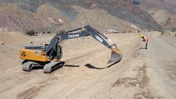 purmamarca: avanzan obras en el rio y en la quebrada chalala