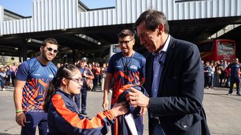 Sadir despidió a la delegación jujeña que participará de los Juegos Nacionales Evita