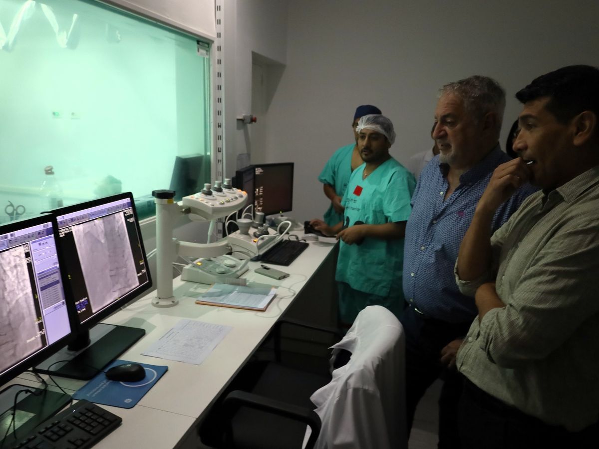 Salud pública: ya se efectúan angioplastias coronarias en el Hospital Pablo Soria Salud pública: ya se efectúan angioplastias coronarias en el Hospital Pablo Soria