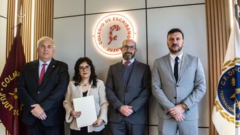 El Gobierno y el Colegio de Escribanos garantizarán herramientas jurídicas y notariales