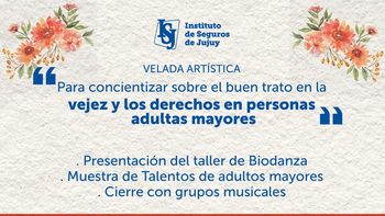 velada artistica del isj sobre buen trato en la vejez y derechos de adultos mayores