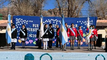 culmino el ciclo lectivo del periodo especial con un acto en escuela n°361 de susques