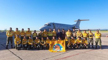 brigadistas jujenos estan en neuquen