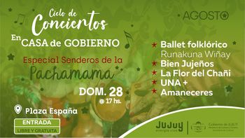 cierre espectacular para senderos de la pachamama