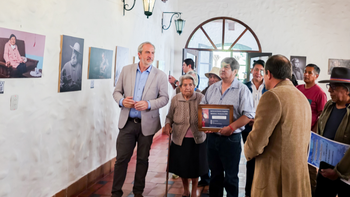 Homenaje a Fortunato Ramos y Ernestina Cari en Humahuaca