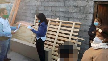 acompanamiento a familia del asentamiento aeroclub por incendio en su vivienda