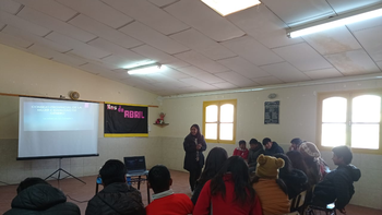 prevencion de la violencia: taller con alumnos en susques