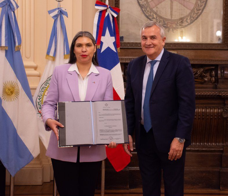 El gobernador Morales saludó a la Embajadora de Chile en Argentina
