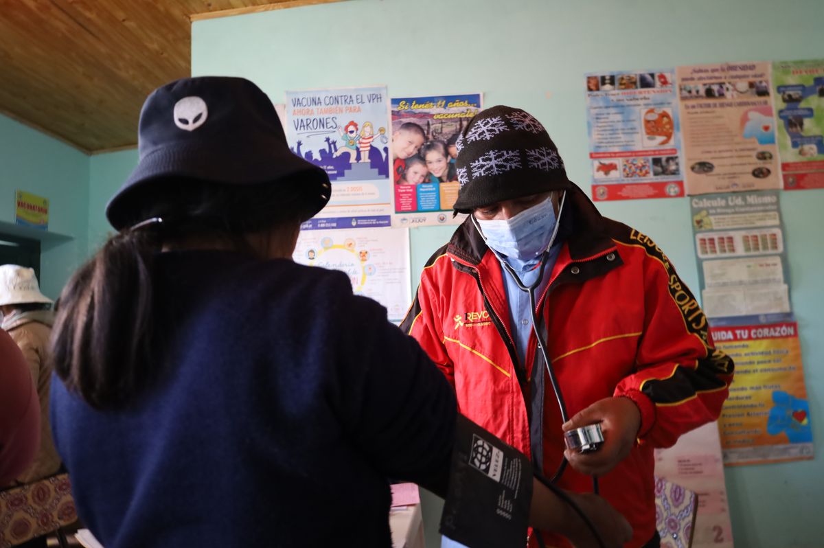 Operativo sanitario dio cobertura a la población de Tusaquillas y zonas cercanas