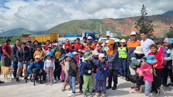 Ejercicio de evacuación parcial en Volcán 