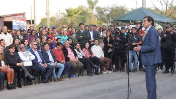 Perico: presentaron la primera pavimentación con material reciclado de Jujuy