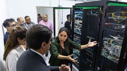 Jujuy alcanza el 95% de conectividad en las escuelas: Sadir visitó el nodo tecnológico de Perico