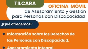 tilcara: oficina movil de gestion y asesoramiento para personas con discapacidad