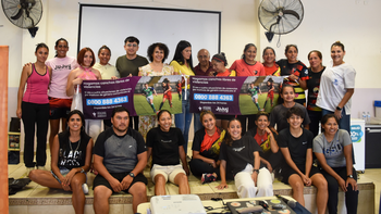 se presento la campana hagamos canchas libres de violencias