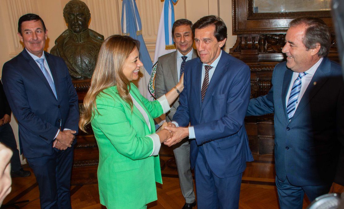 Sadir recibió a vicegobernadores del Norte Grande