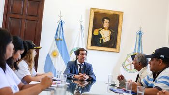 sadir se reunio con excombatiente de malvinas de cara a la conmemoracion del conflicto belico el 2 de abril