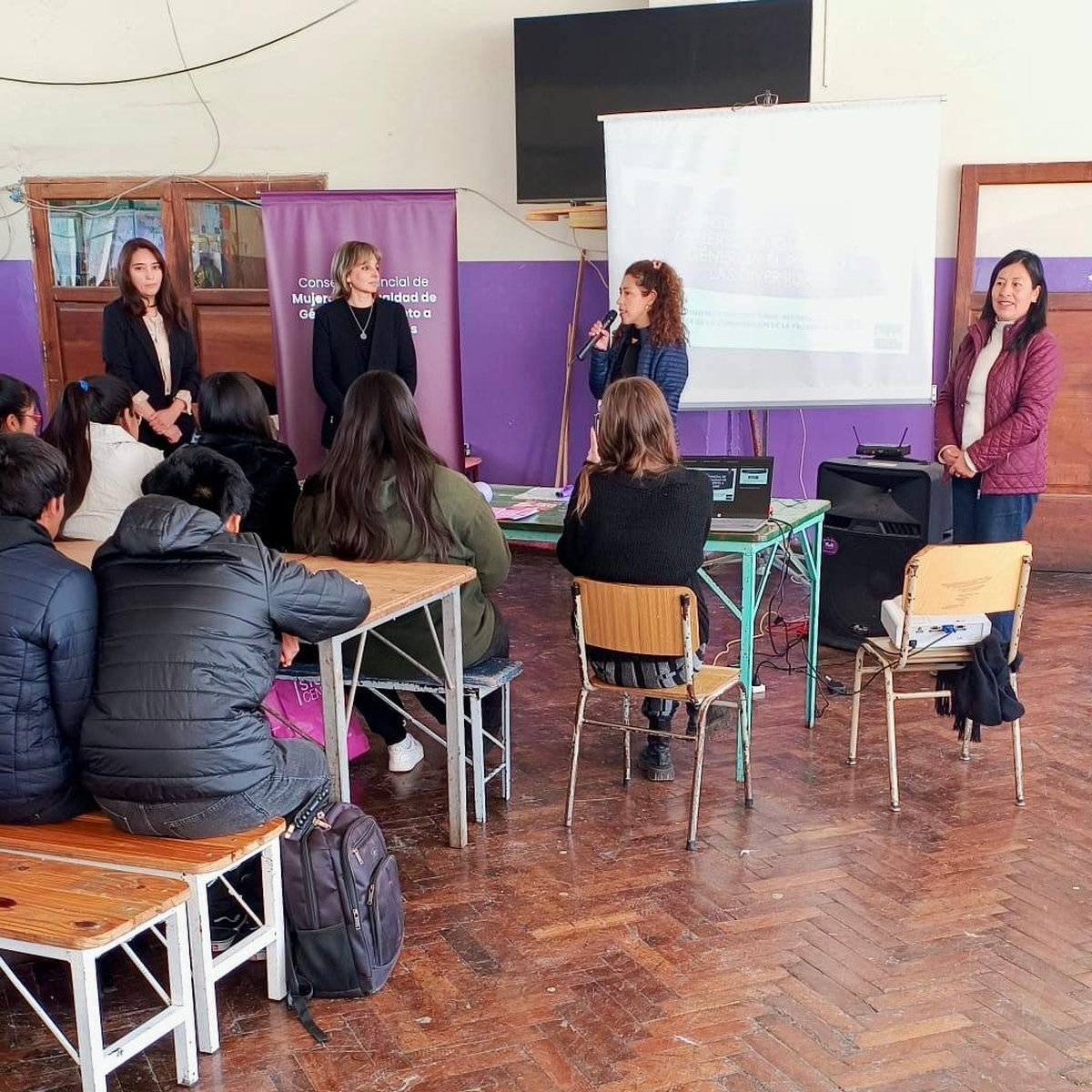 Taller de prevención de la violencia en el noviazgo se dictó en Maimará