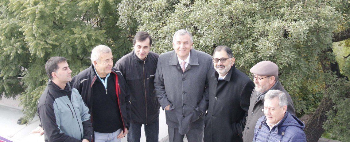 Morales visitó la obra del centro de control y monitoreo del tránsito