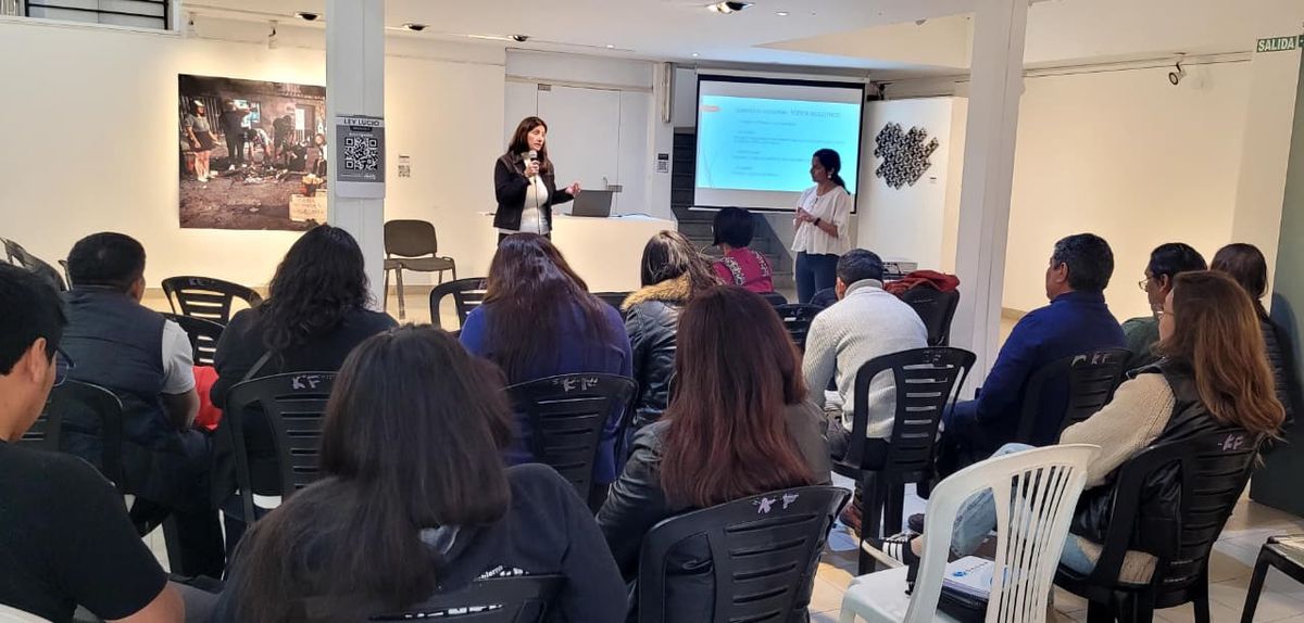 Capacitación sobre Ley Lucio al personal de Desarrollo Humano